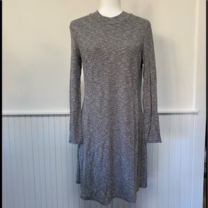 Madewell Mock Neck Sweater Dress